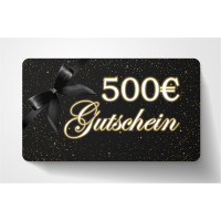 Gutschein 500 Euro gallery