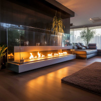 Bioetanol, etanol 80 % Premium 5 l - con efecto crepitante, 