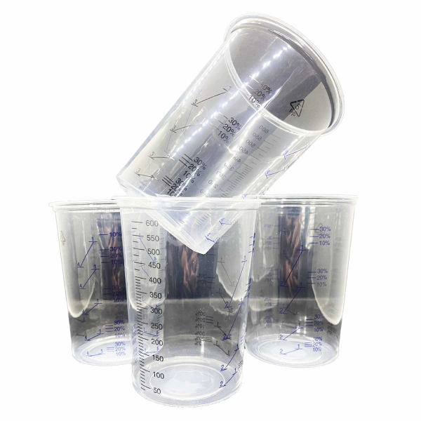 Vaso mezclador / vaso medidor 600ml 1000 Stück