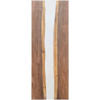 Epoxidharz Tischplatte River Table Wei&s gallery