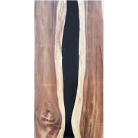 Epoxidharz Tischplatte River Table Schwa gallery