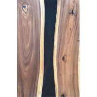 Epoxidharz Tischplatte River Table Schwa gallery