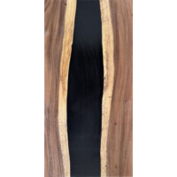 Epoxidharz Tischplatte River Table Schwa gallery