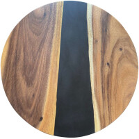 Epoxidharz Tischplatte River Table Rund  gallery