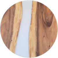 Epoxidharz Tischplatte River Table Rund  gallery