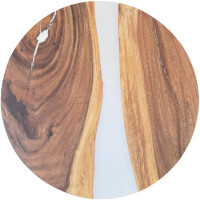 Epoxidharz Tischplatte River Table Rund  gallery