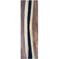 Epoxidharz Treppenstufe Massivholz Walnu gallery