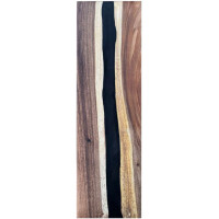 Epoxidharz Treppenstufe Massivholz Walnu gallery