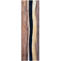 Epoxidharz Treppenstufe Massivholz Walnu gallery