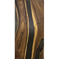 Epoxidharz Tischplatte River Table Schwa gallery