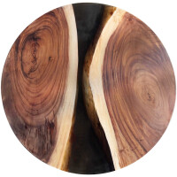 Epoxidharz Tischplatte River Table Rund  gallery