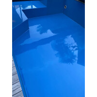 DIPOXY Pool Paint revestimiento epoxi 2K piscina 60kg resina + 3kg color RAL 5015 - piscinas y hormigón