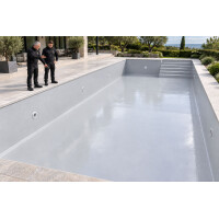 DIPOXY Pool Paint revestimiento epoxi 2K piscina 60kg resina + 3kg color RAL 5015 - piscinas y hormigón
