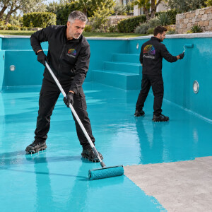 DIPOXY Pool Paint revestimiento epoxi 2K para piscinas - piscinas y hormigón