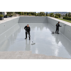DIPOXY Pool Paint revestimiento epoxi 2K para piscinas - piscinas y hormigón